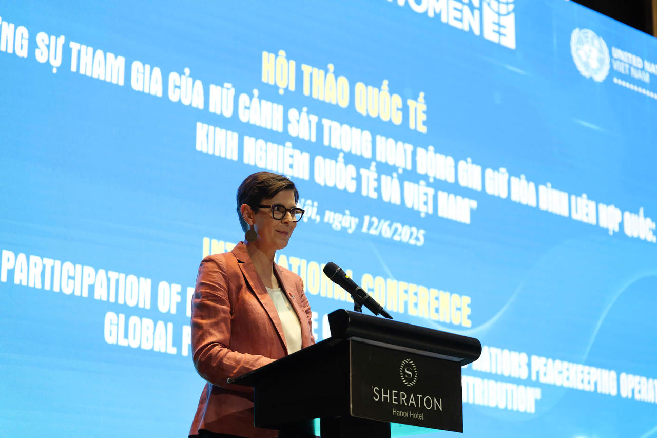 Tăng cường vai trò nữ cảnh sát Việt Nam trong lực lượng gìn giữ hòa bình Liên Hợp quốc