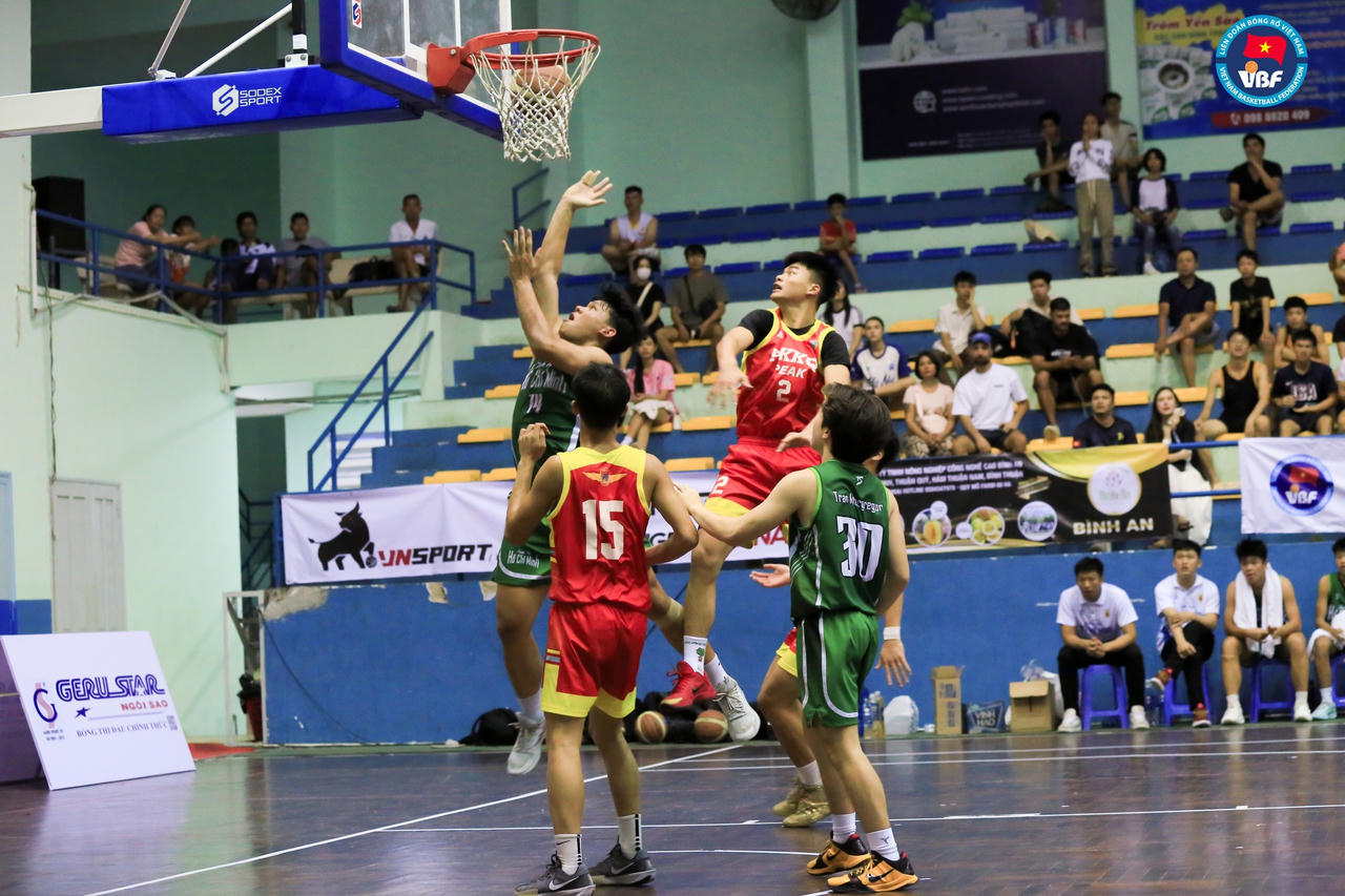 PK-KQ Peak "đổi màu" huy chương thành công tại Giải vô địch bóng rổ 5x5 U16 quốc gia 2025