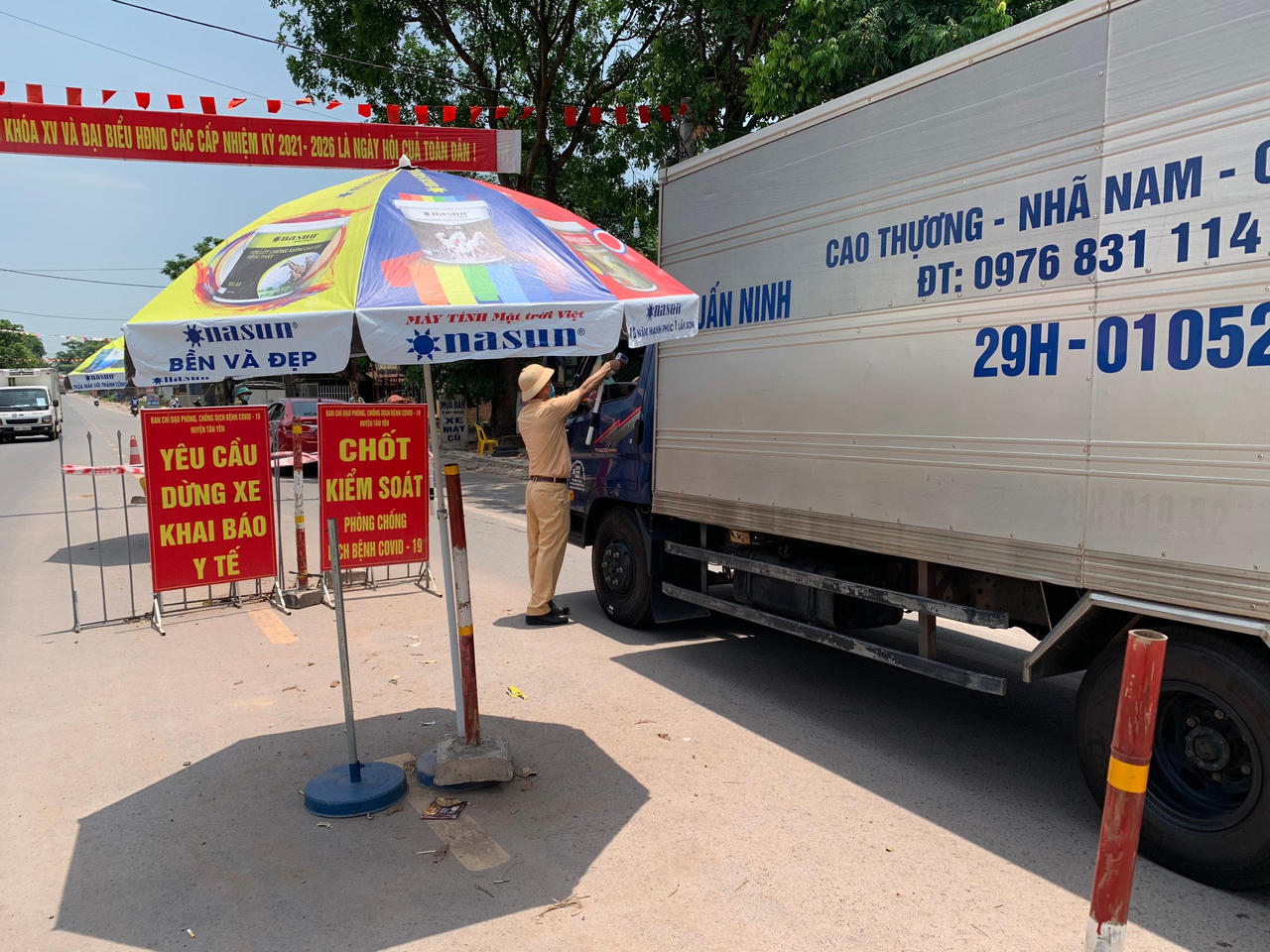 Tân Yên - Bắc Giang: Tổ kiểm tra liên ngành tham gia phòng, chống dịch Covid-19 hoạt động hiệu quả