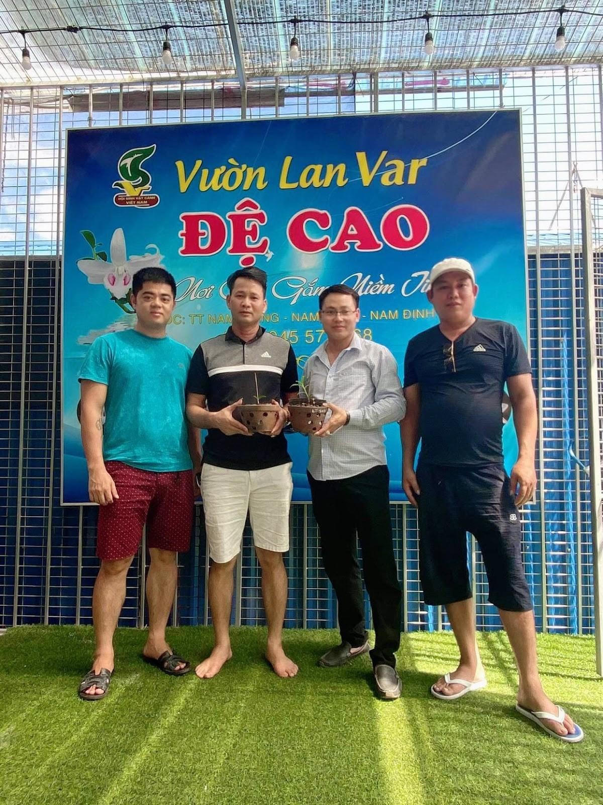 Thăm vườn lan var tiền tỷ Linh Sơn