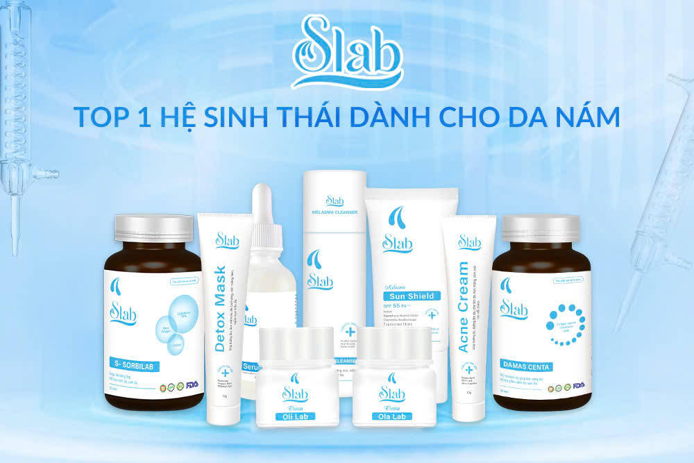 Mỹ phẩm Slab - Giải pháp khoa học an toàn cho làn da bị nám