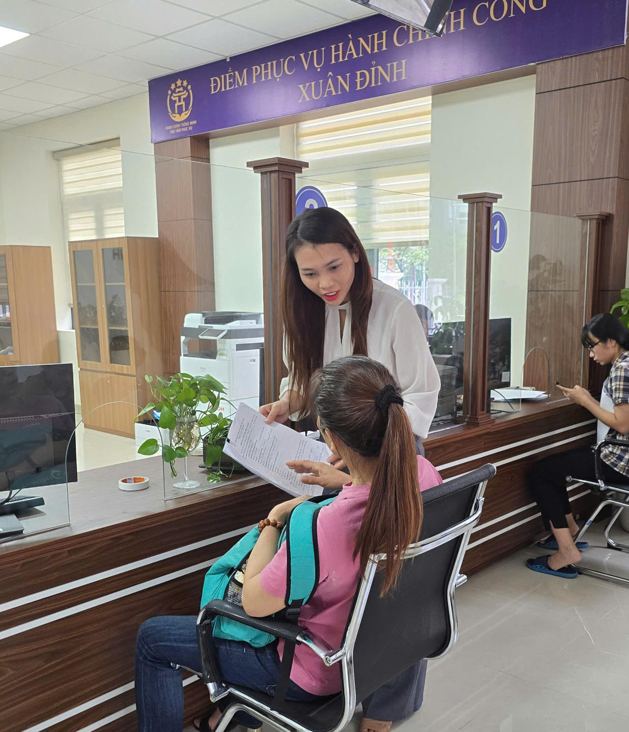 Ngày đầu vận hành mô hình mới tại các phường trên địa bàn thành phố Hà Nội