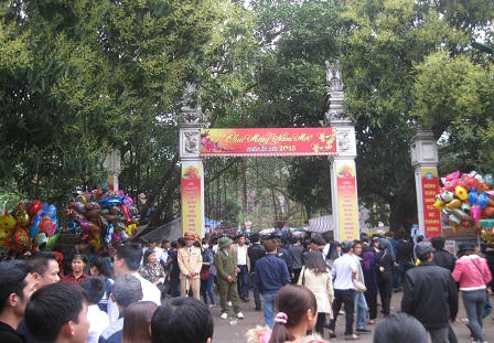 Khai hội xuân chùa Phật Tích