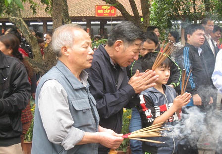 Khai hội xuân chùa Phật Tích