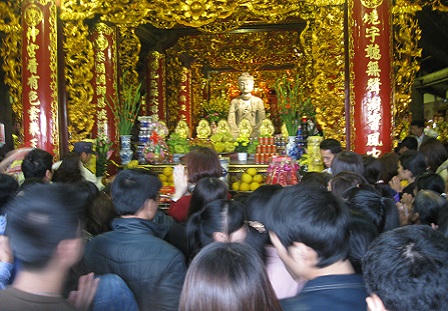 Khai hội xuân chùa Phật Tích