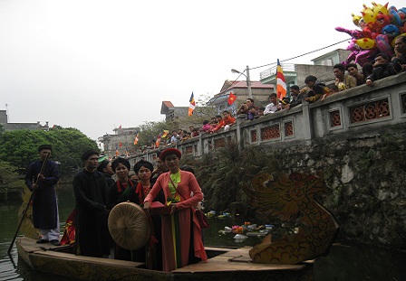 Khai hội xuân chùa Phật Tích