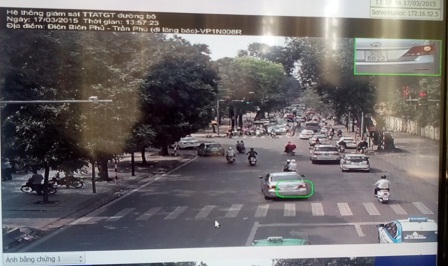 Cận cảnh CSGT Hà Nội xử lý vi phạm qua Camera