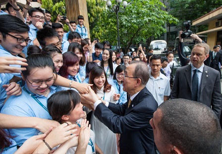 36 tiếng Tổng thư ký Liên hiệp quốc thăm Việt Nam