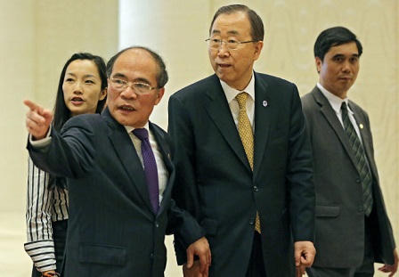 36 tiếng Tổng thư ký Liên hiệp quốc thăm Việt Nam