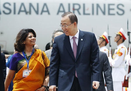 36 tiếng Tổng thư ký Liên hiệp quốc thăm Việt Nam