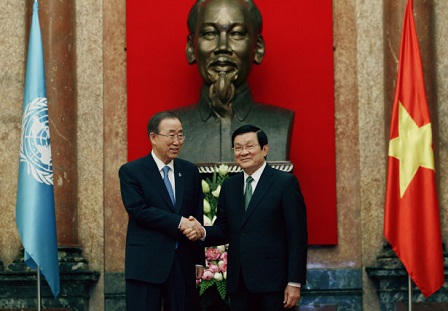 36 tiếng Tổng thư ký Liên hiệp quốc thăm Việt Nam