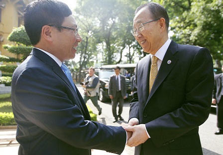 36 tiếng Tổng thư ký Liên hiệp quốc thăm Việt Nam