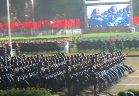 Toàn cảnh tổng duyệt Lễ diễu binh mừng Quốc khánh 2-9