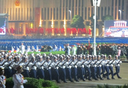 Toàn cảnh tổng duyệt Lễ diễu binh mừng Quốc khánh 2-9