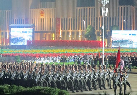 Toàn cảnh tổng duyệt Lễ diễu binh mừng Quốc khánh 2-9