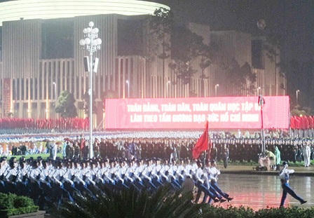 Toàn cảnh tổng duyệt Lễ diễu binh mừng Quốc khánh 2-9