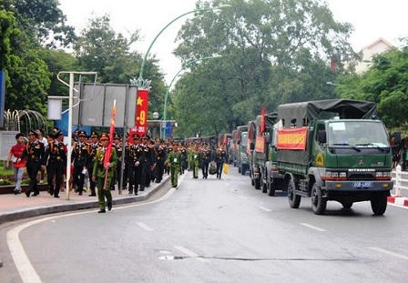 Toàn cảnh tổng duyệt Lễ diễu binh mừng Quốc khánh 2-9