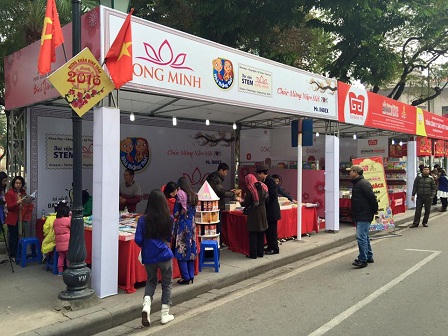 Hà Nội: Khai mạc Phố Sách Xuân mừng năm mới