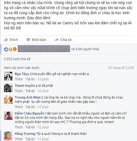 Bao nhiêu người đã vô cảm lướt qua em bé bị xe Camry đâm?