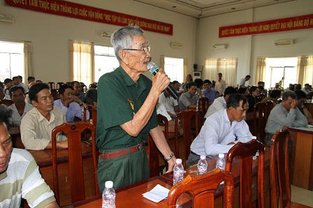 U Minh Thượng gửi niềm tin vào Bộ trưởng Lê Thành Long