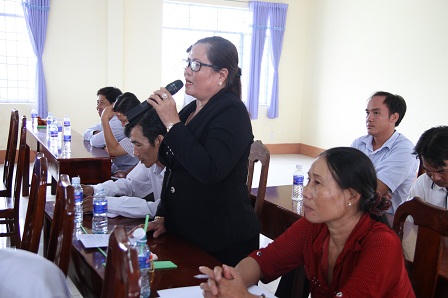 U Minh Thượng gửi niềm tin vào Bộ trưởng Lê Thành Long