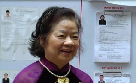 Ảnh đẹp về cử tri Hà Nội trong ngày hội non sông