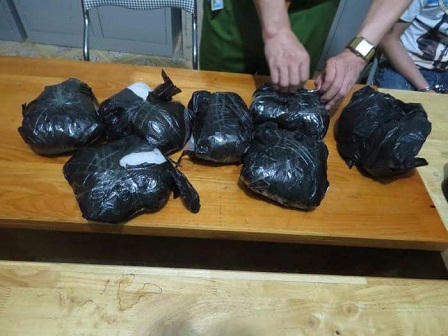 Tóm gọn thanh niên 9x cùng 6kg ma túy đá