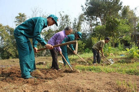 “Điểm sáng” huấn luyện dân quân, bảo vệ biên giới