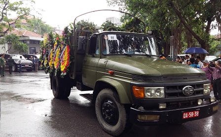 Toàn cảnh lễ viếng và truy điệu 9 quân nhân trên máy bay Casa 212 hy sinh