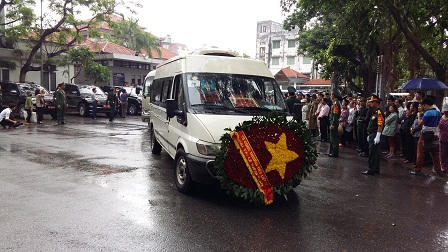 Toàn cảnh lễ viếng và truy điệu 9 quân nhân trên máy bay Casa 212 hy sinh