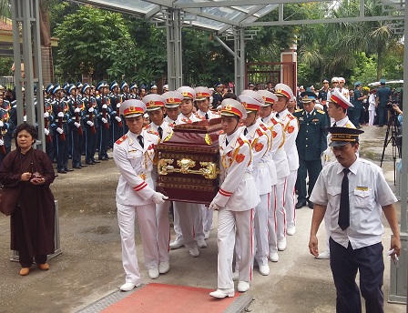 Toàn cảnh lễ viếng và truy điệu 9 quân nhân trên máy bay Casa 212 hy sinh