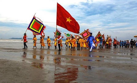 Độc đáo lễ hội đình Trà Cổ