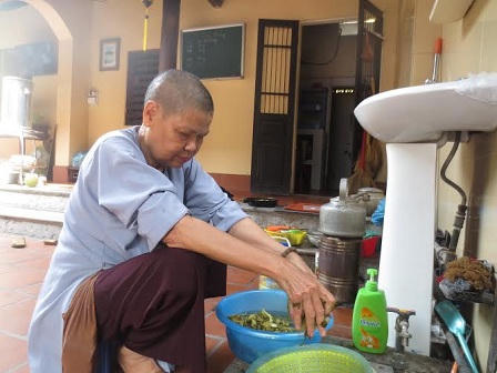 10 năm nấu suất ăn miễn phí  cho bệnh nhân ung thư