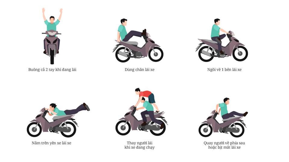 Những lỗi vi phạm giao thông bị phạt nặng từ hôm nay, 1/8 