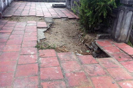 Di tích đình Võ Liệt 7 năm chưa trùng tu xong, đã xuống cấp