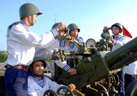 Hải quân đánh bộ 'trổ tài'