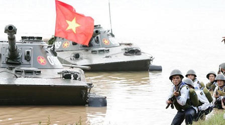 Hải quân đánh bộ 'trổ tài'