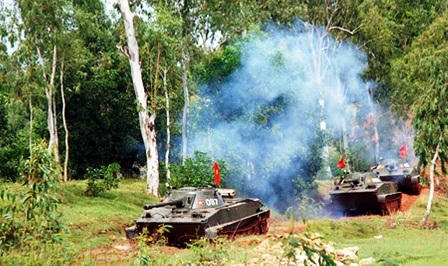 Hải quân đánh bộ 'trổ tài'