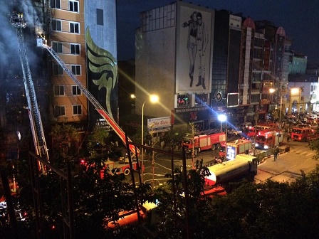 Toàn cảnh vụ hỏa hoạn kinh hoàng phố Trần Thái Tông