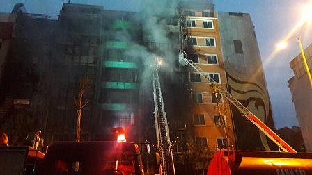 Toàn cảnh vụ hỏa hoạn kinh hoàng phố Trần Thái Tông