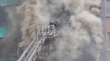 Toàn cảnh vụ hỏa hoạn kinh hoàng phố Trần Thái Tông