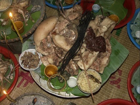 Người Cor ăn Tết Xa A - Ní