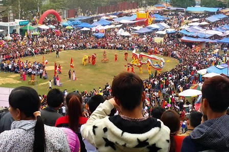 Đặc sắc Lễ hội Pháo hoa mừng chiến thắng nơi phố núi