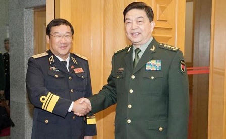 Tư lệnh Hải quân Việt Nam thăm hữu nghị Trung Quốc