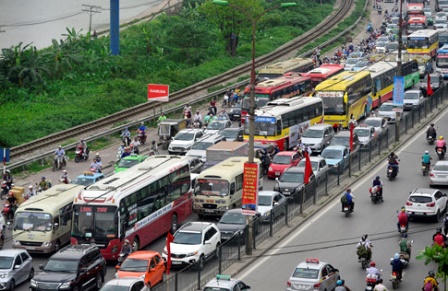 Cửa ngõ thủ đô tắc nghẽn sau 4 ngày nghỉ lễ