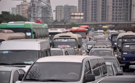 Cửa ngõ thủ đô tắc nghẽn sau 4 ngày nghỉ lễ