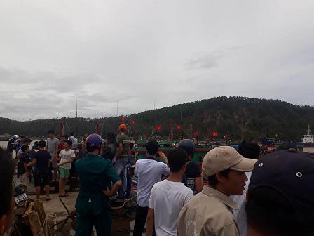 Còn 5 thuyền viên tàu mất tích trong vụ chìm tàu ở Nghệ An