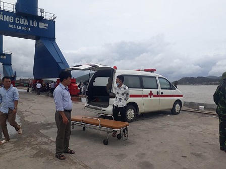 Còn 5 thuyền viên tàu mất tích trong vụ chìm tàu ở Nghệ An