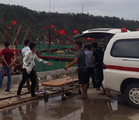 Còn 5 thuyền viên tàu mất tích trong vụ chìm tàu ở Nghệ An