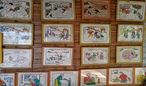 Truyền nhân  của dòng tranh làng Sình đất cố đô